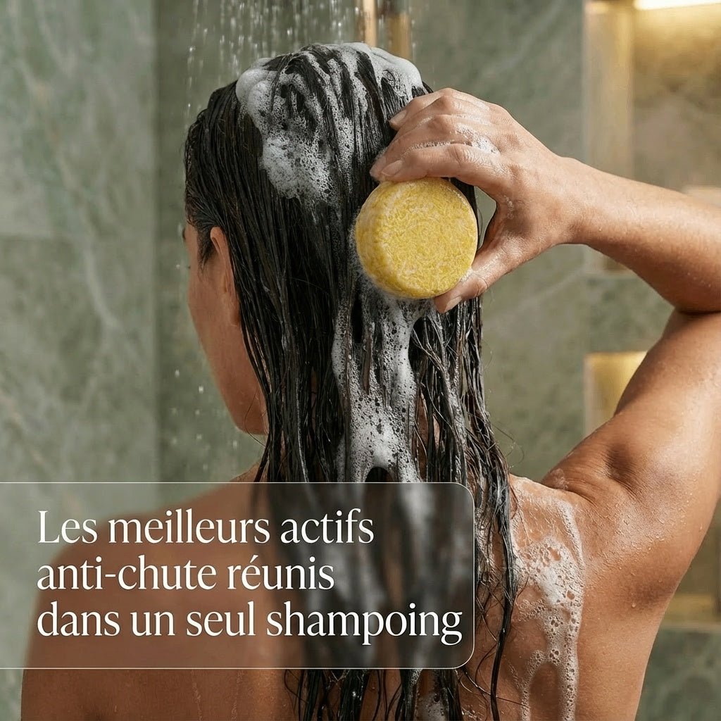 Shampoing Solide Anti - Chute — Élixir Concentré - Yunae Beauty