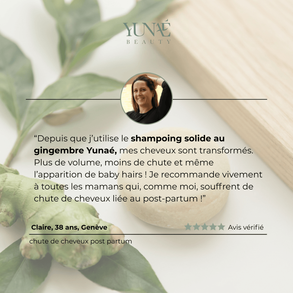 Shampoing Solide Anti - Chute — Élixir Concentré - Yunae Beauty