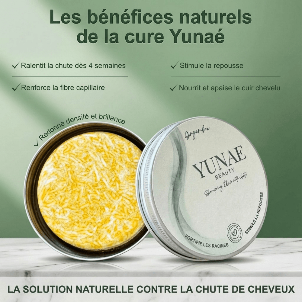 Shampoing Solide Anti - Chute — Élixir Concentré - Yunae Beauty