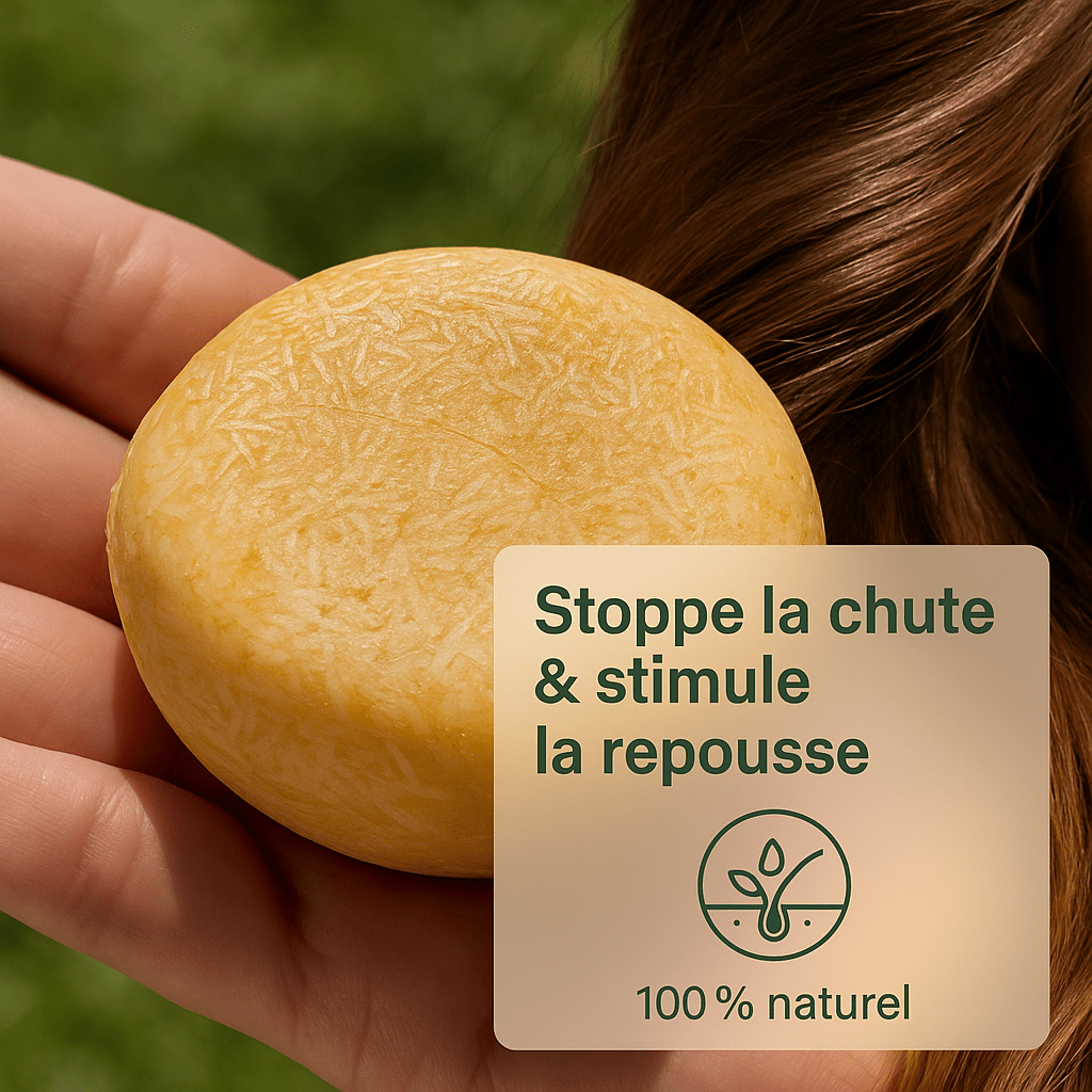 Shampoing solide anti - chute — stimule la repousse et renforce la racine - Yunae Beauty
